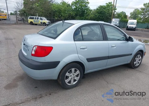 2008 Kia Rio Lx из США, поврежденный, VIN KNADE123586342565